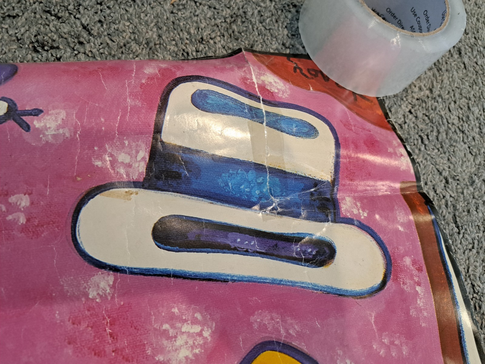 Vintage 1989 Chicago Blues Festival Poster 36 X 23.5 Inches