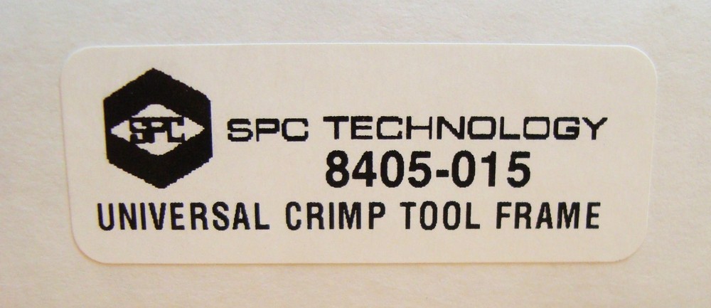 SPC 8405-015 UNIVERSAL HAND CRIMP TOOL FRAME