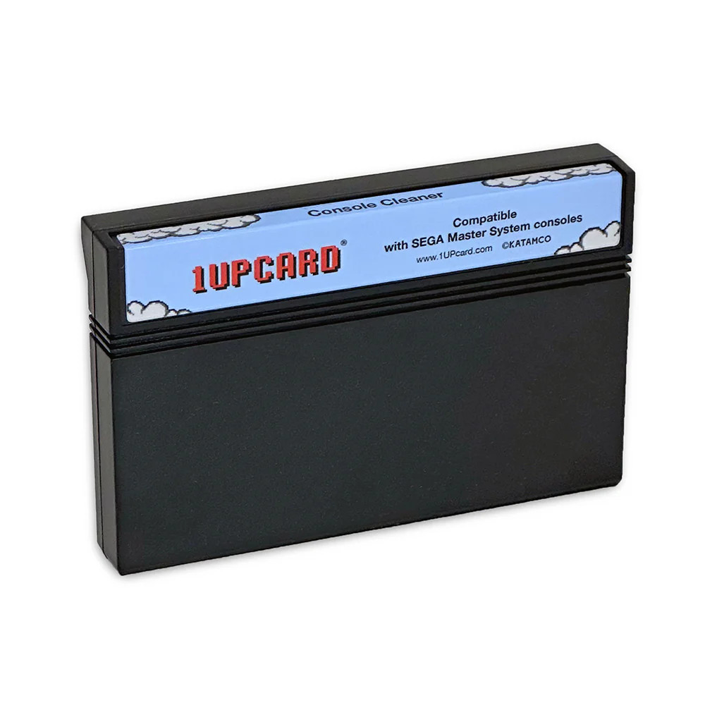 1UPcard™ Video Game Console Cleaner Compatible With SEGA Master System