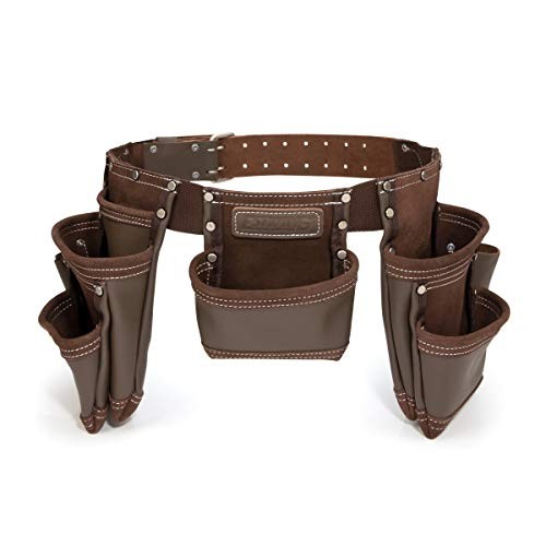94744 7 Pocket Leather Tool Apron
