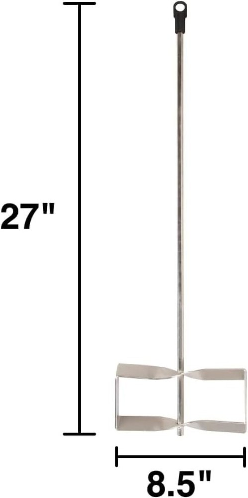Efficient 27" Paddle Mixer for Quick Mixing - Perfect Tool for 5-Gallon Buckets