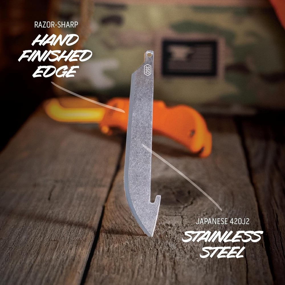 24-Pack 3.5" RazorSafe Knife Blades - Value Pack