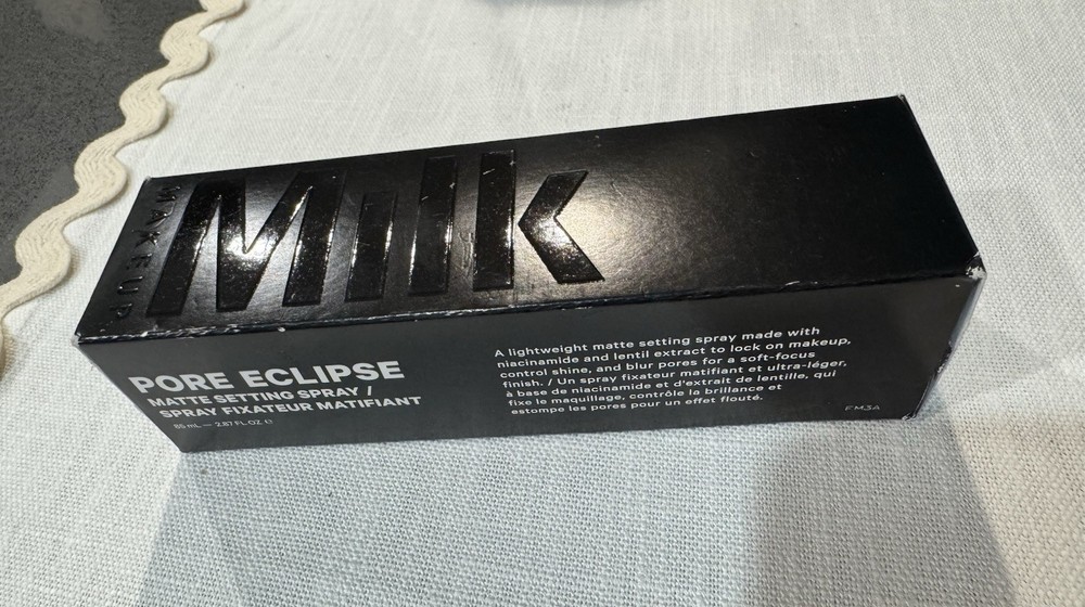 MILK MAKEUP Pore Eclipse Matte Setting Spray Full Size 2.87 oz NIB