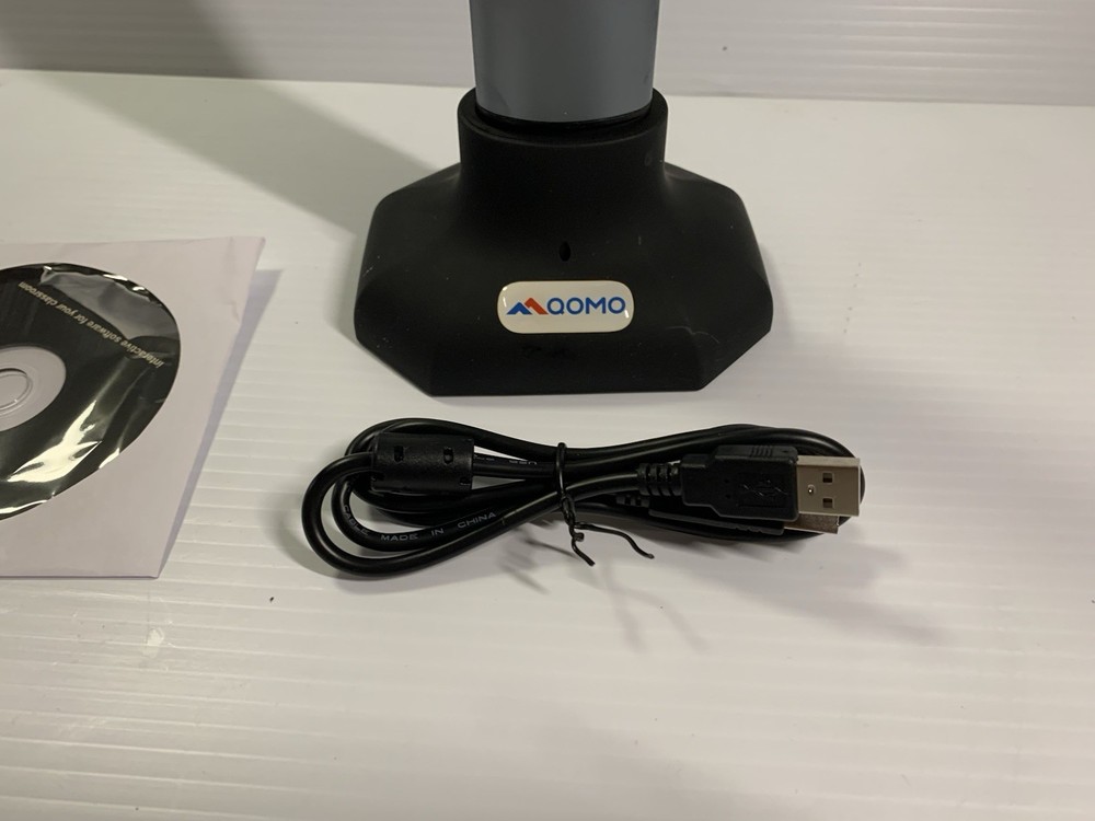 QOMO QPC20 Portable 8MP Document Camera Scanner Foldable Lightweight Affordable