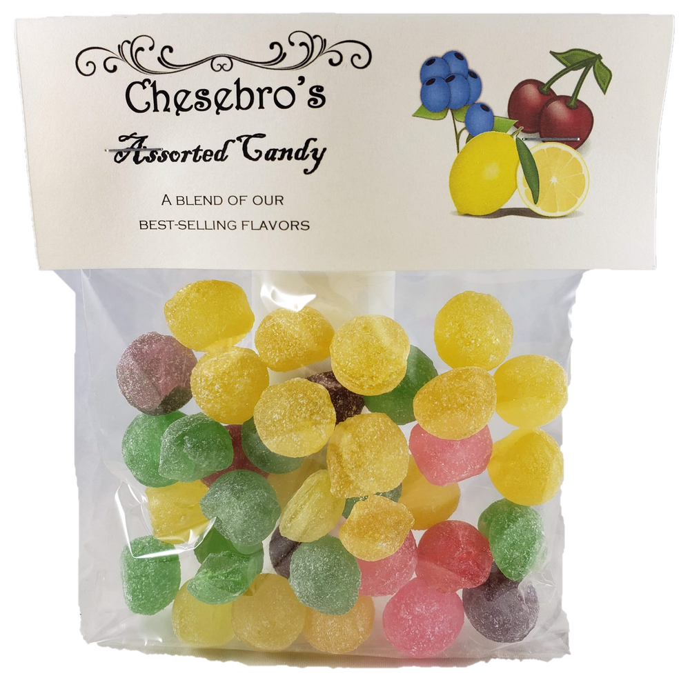 Assorted Hard Candy Drops 4.5 Ounces