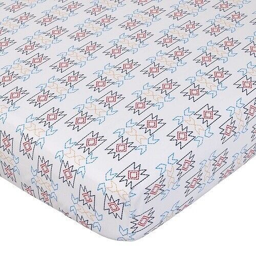 NoJo Teepee 5-Pc Convertible Crib Bedding Set Includes Mobile *New*