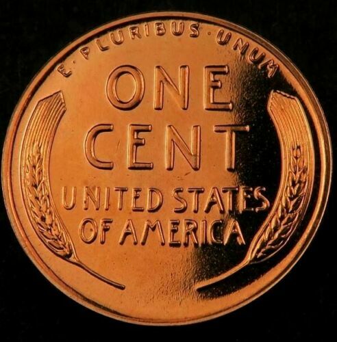 1958 Lincoln Wheat Penny Cent - Gem Proof Red