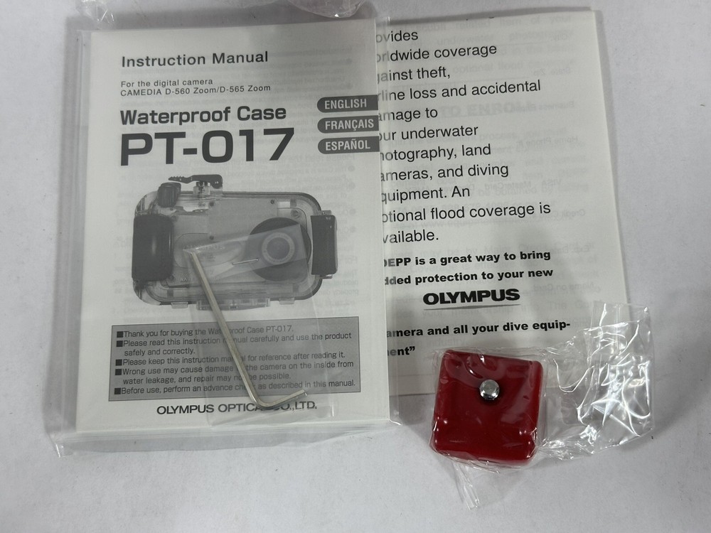 Olympus Under Water Camera Case BNIB PT-017