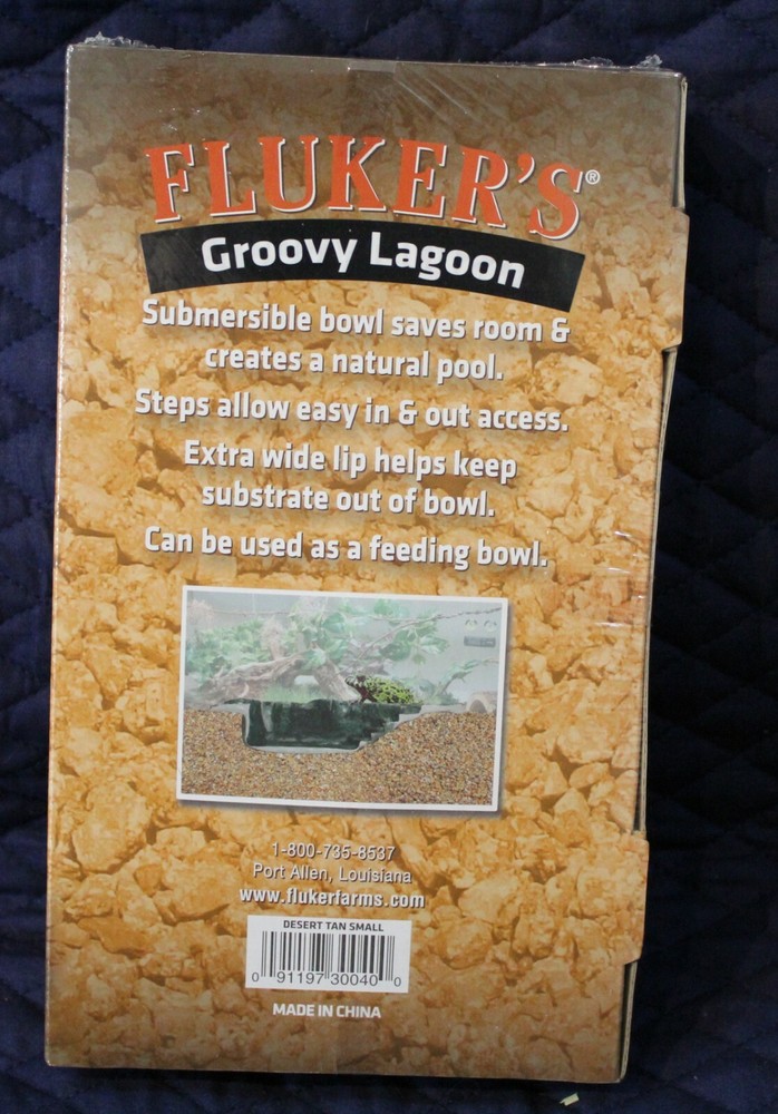 Flukers Groovy Lagoon Small Desert Tan