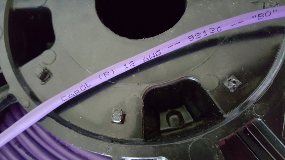 Carol 92130 18/2C Shielded BO Automatic Temperature Control Cable CMP Purp/100ft