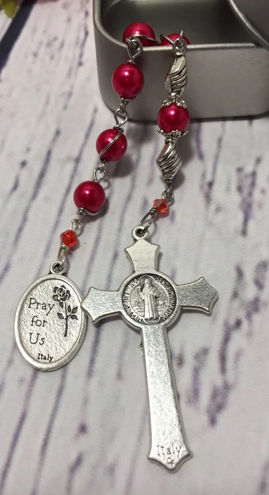 St. Michael Single Decade Rosary| Catholic Rosary | Handmade