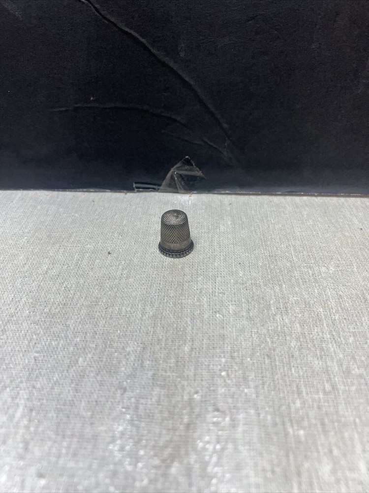 Antique Sterling Silver Thimble