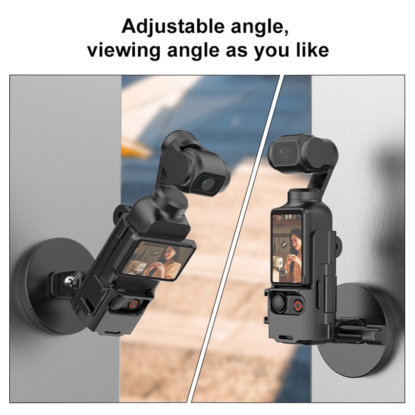 Magnetic Mount Base Bracket Angle Adjustable For DJI OSMO Pocket 3 Accessories
