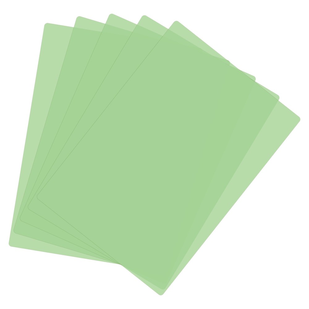 A4 Size Wizard Reading Sheet, 5 Grass Green Correction Filters