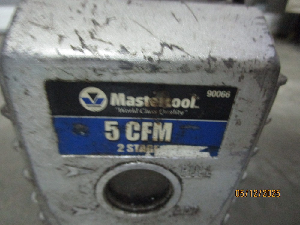 Mastercool 5CFM Vacuum Pump Needs On/Off Switch 90066