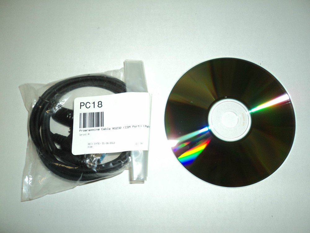 HYTERA Compatible PROGRAMMING CABLE SOFTWARE RSR-232 PC18 TC-610P TC-700P TC-780
