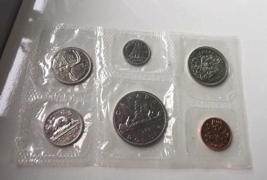1972 Canada Uncirculated Annual Proof Like Set