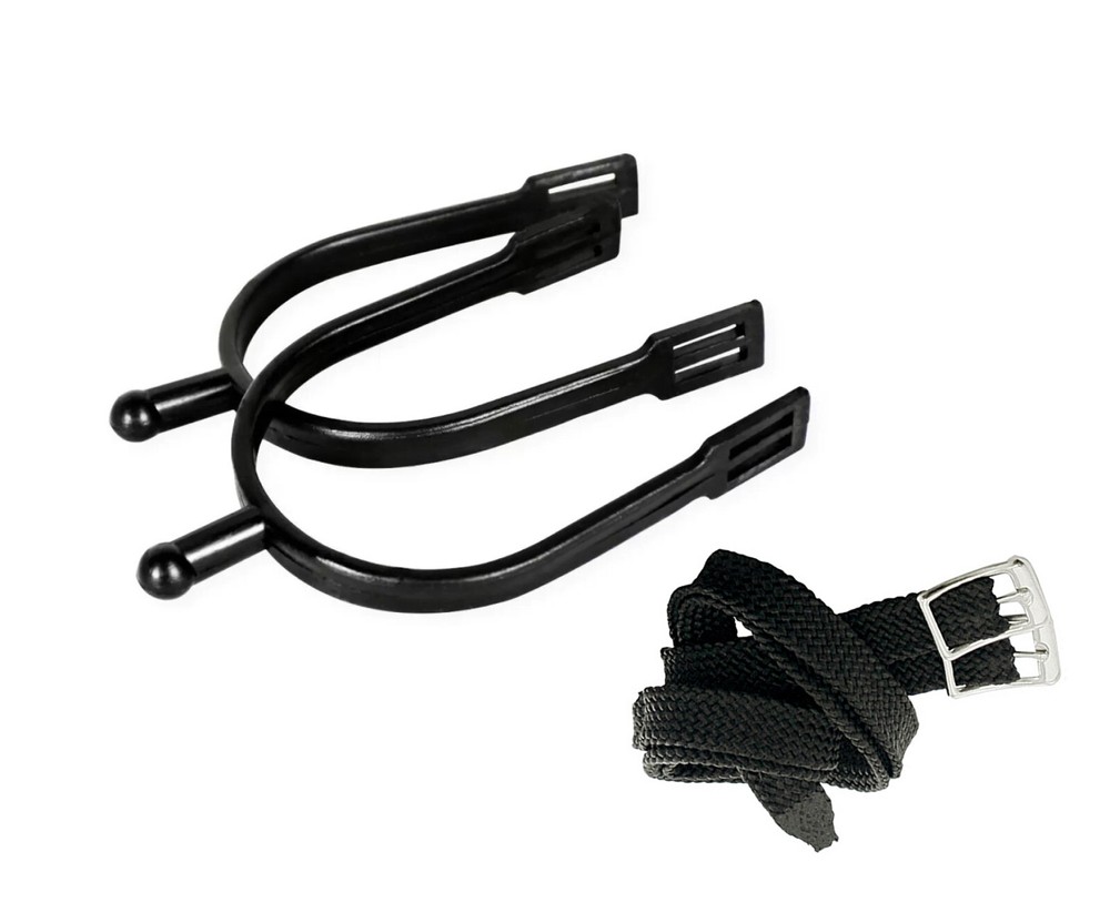 Plastic English Spurs With Belts