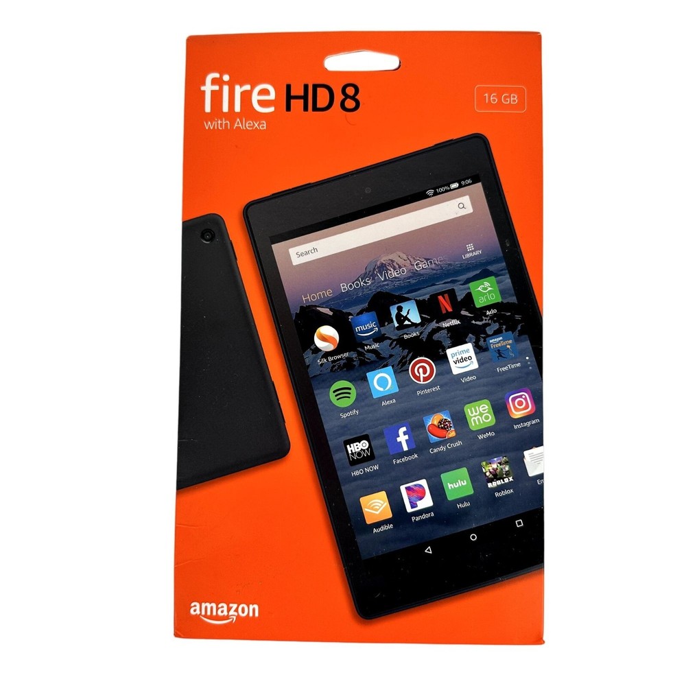 Amazon FIRE HD 8 16GB Tablet Reader NEW OPEN BOX 2018