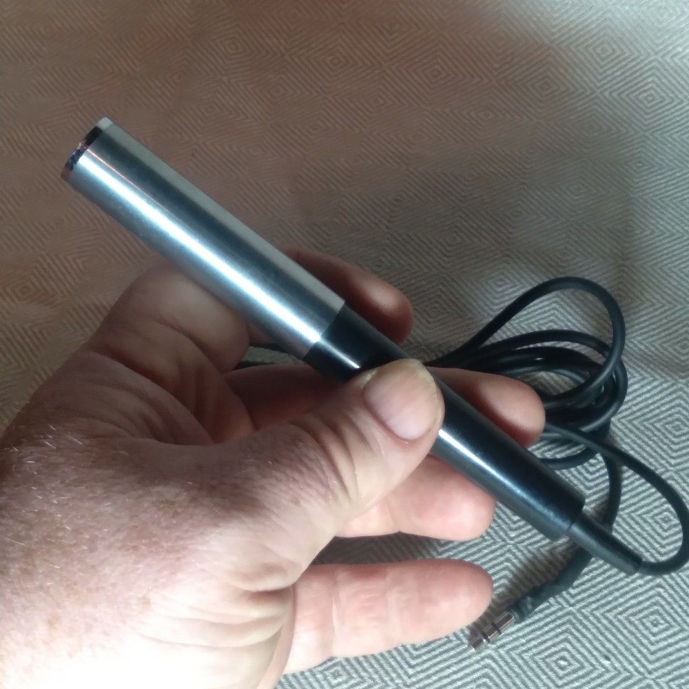 VINTAGE MODIFIED REALISTIC MC-1000 SLIM DYNAMIC MICROPHONE