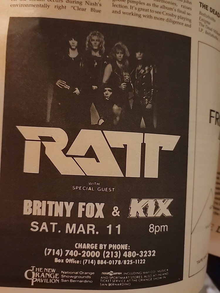 BAM 1989 Roy ORBISON FINAL TESTAMENT ISSUE etc Great Rock Mag