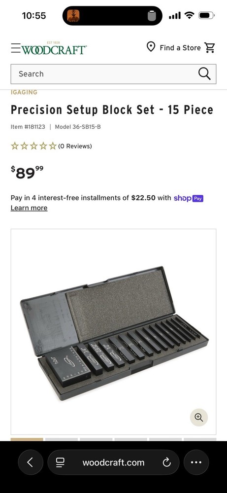 iGAGING Precision 15 Piece Setup Block Set