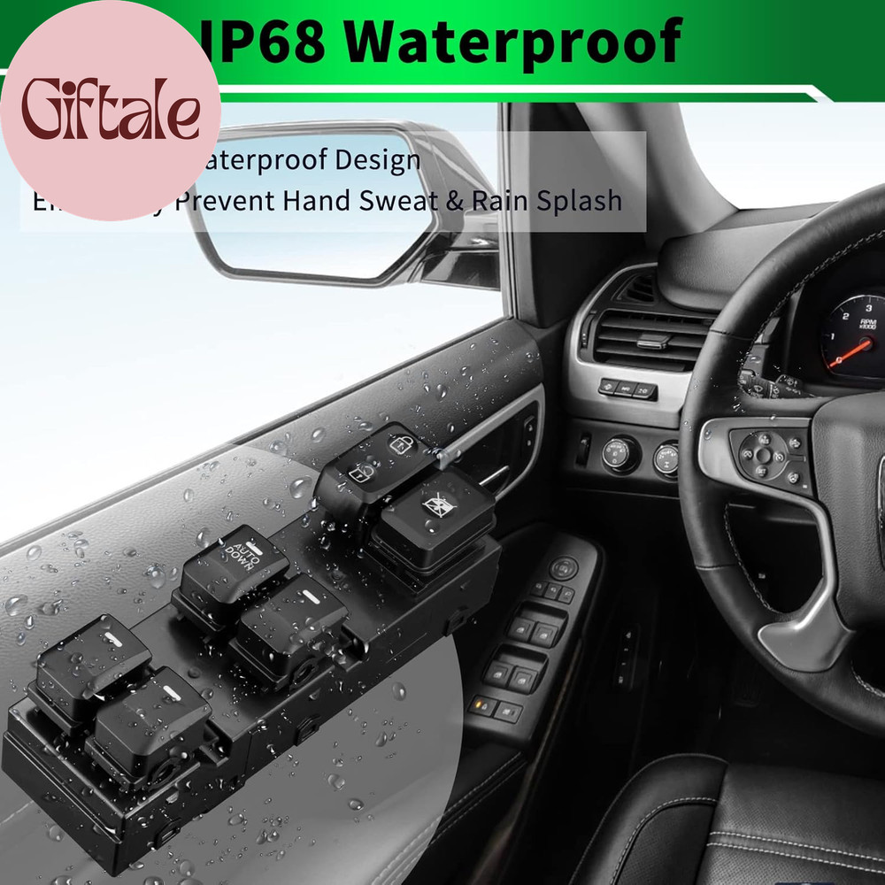 Upgraded Power Window Switch Front Left Driver Side Control Switch 93570-3W000 F