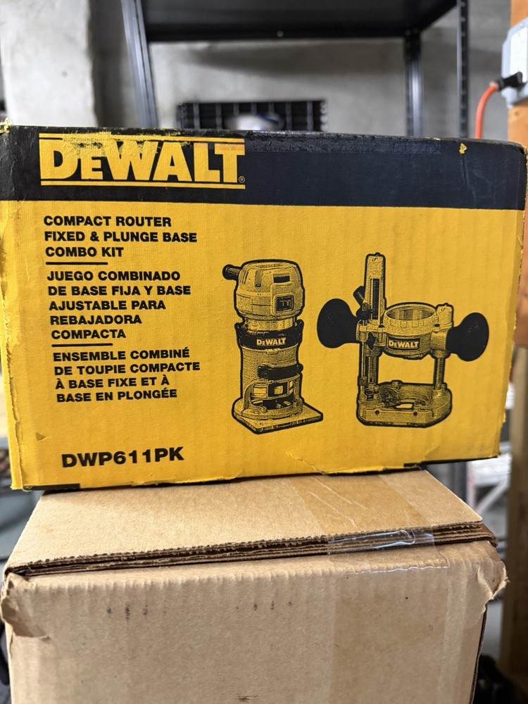 DEWALT DWP611PK Electric Router Combo Kit