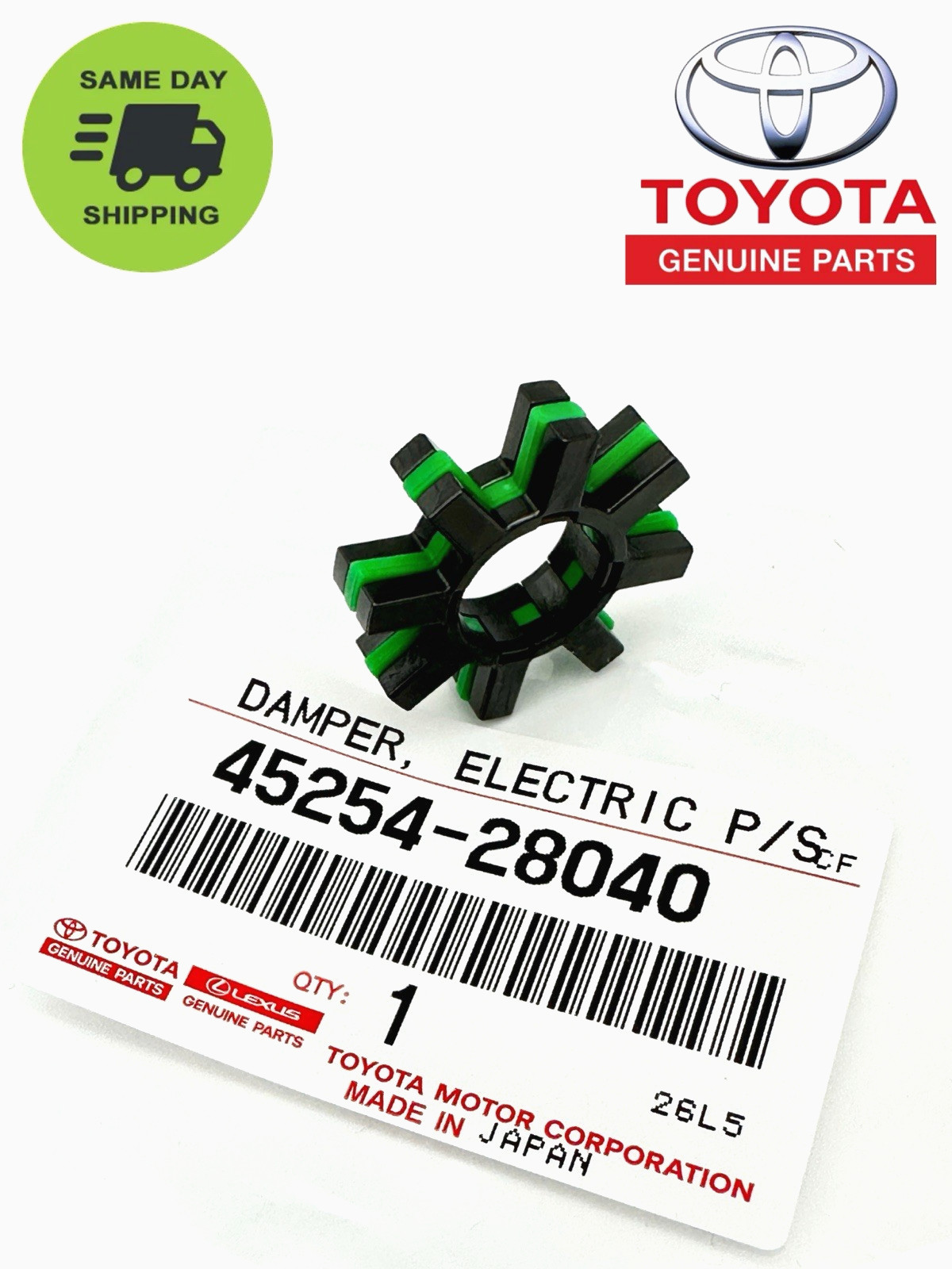 TOYOTA GENUINE DAMPER ELECTRIC POWER STEERING MOTOR SHAFT 45254-28040 OEM NEW