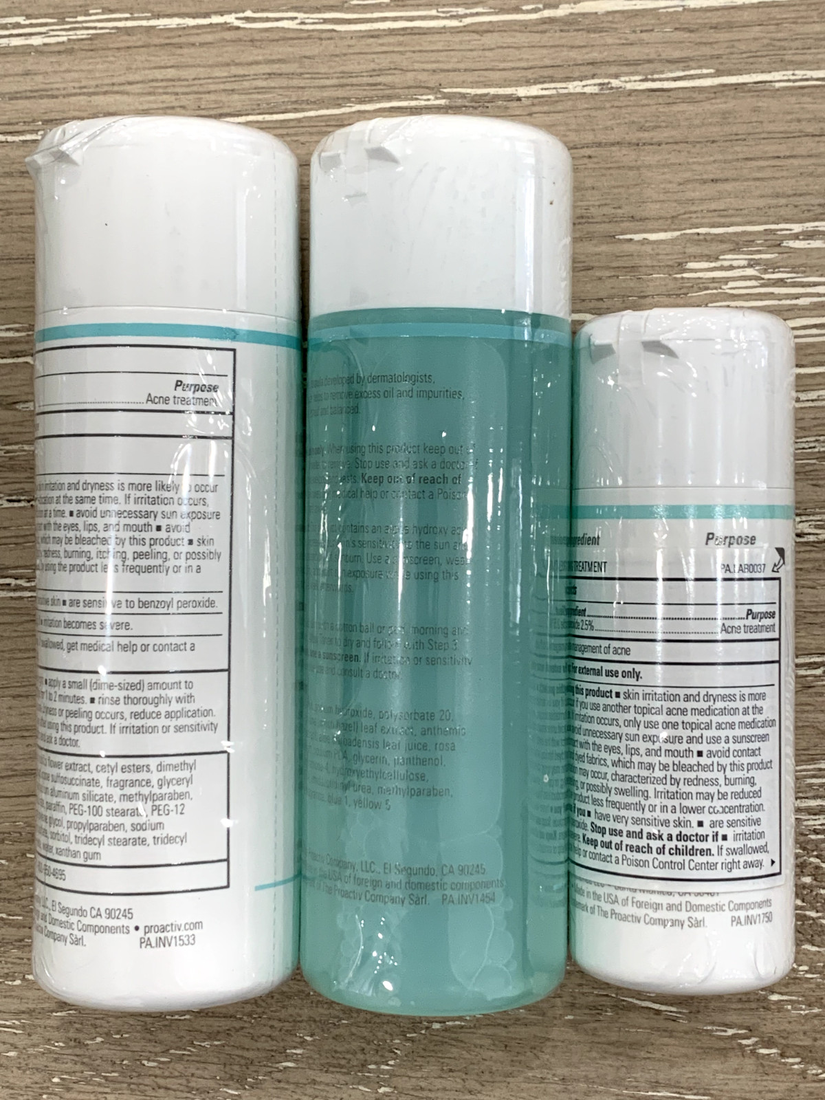 Proactiv 60 Day 3 Piece Kit 3-Step System 01/2027 Expiry Free Shipping Proactive