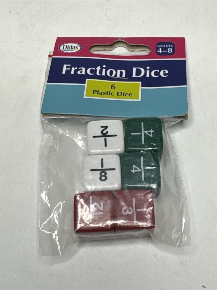 Didax Fraction Dice
