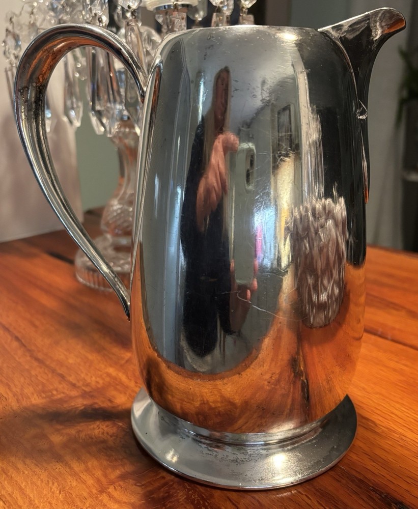 Vintage Victor S. Co. Silver Soldered 64oz Pitcher RO216