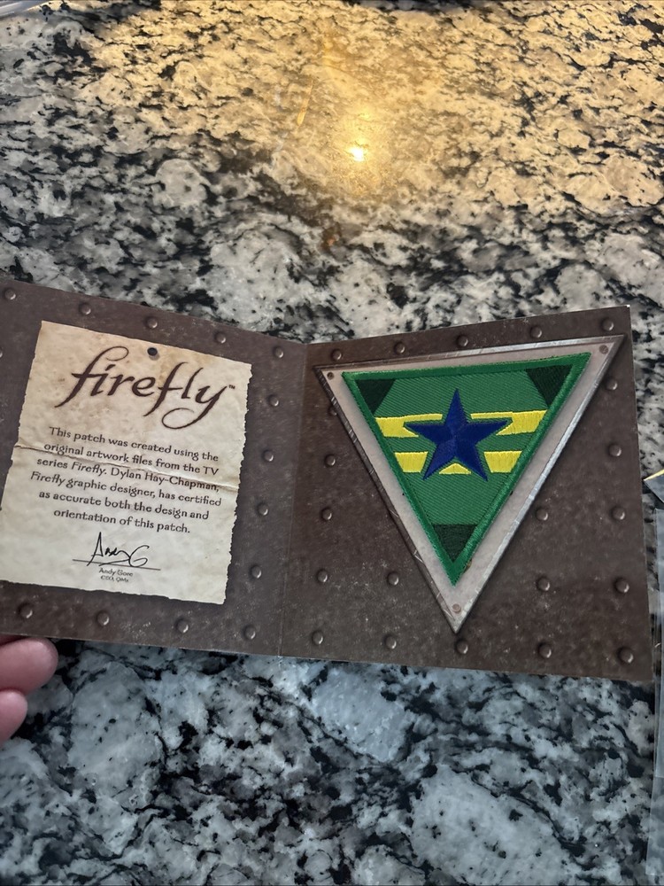 2016 Lootcrate FIREFLY SERENITY INDEPENDENTS / BROWNCOATS Patch