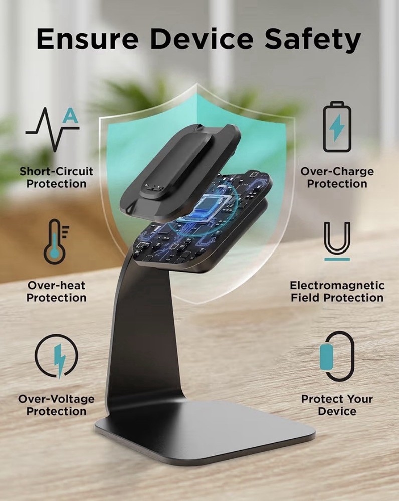 Charging Stand Dock Replacement for Fitbit Charge 6, Charge 5 and Luxe