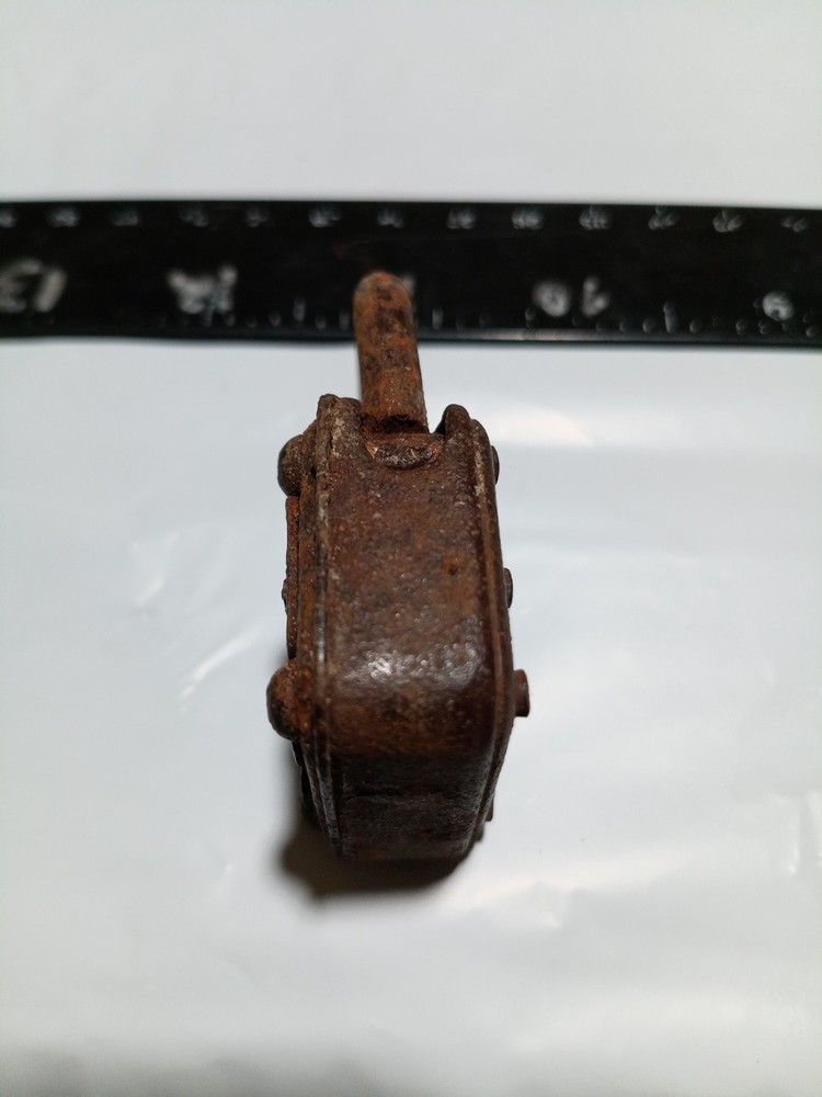 Antique Rusted Padlock