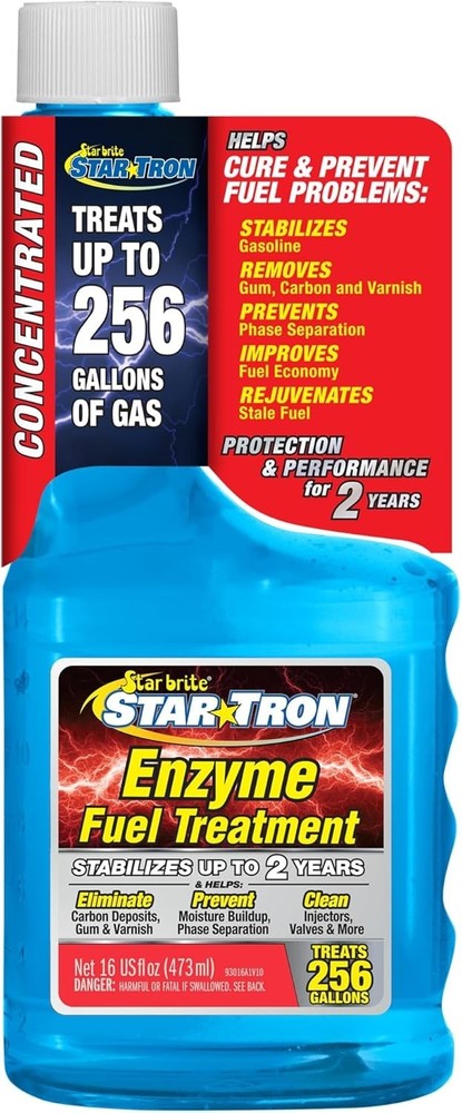 Enzyme Gasoline Treatment - Cures Ethanol Issues & Cleans Engines