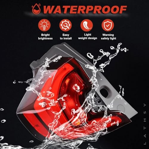 Tail Light Outer Compatible with GMC Terrain 2018 2019 2020 2021 Driver Left