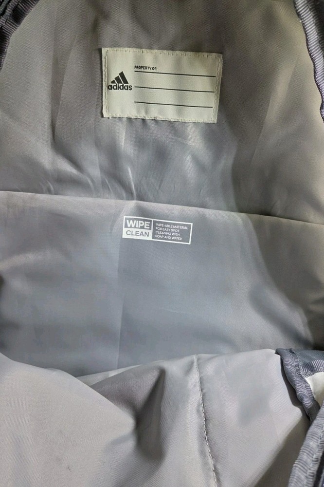 Adidas Backpack RN# 90288 White/Grey