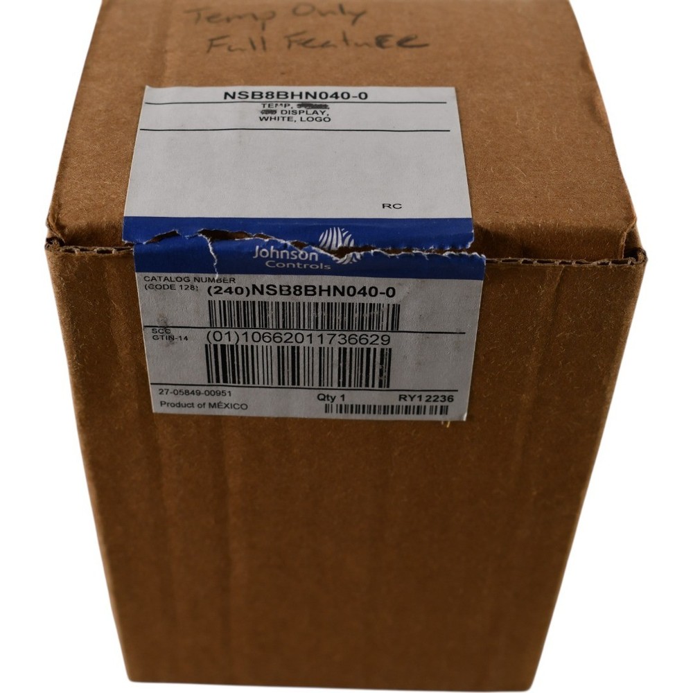 NEW Johnson Controls NSB8BHN040-0 Network Humidity And Temperature Sensor