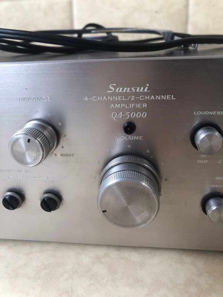 Sansui QA-5000 Amplifier Used Japan Genuine