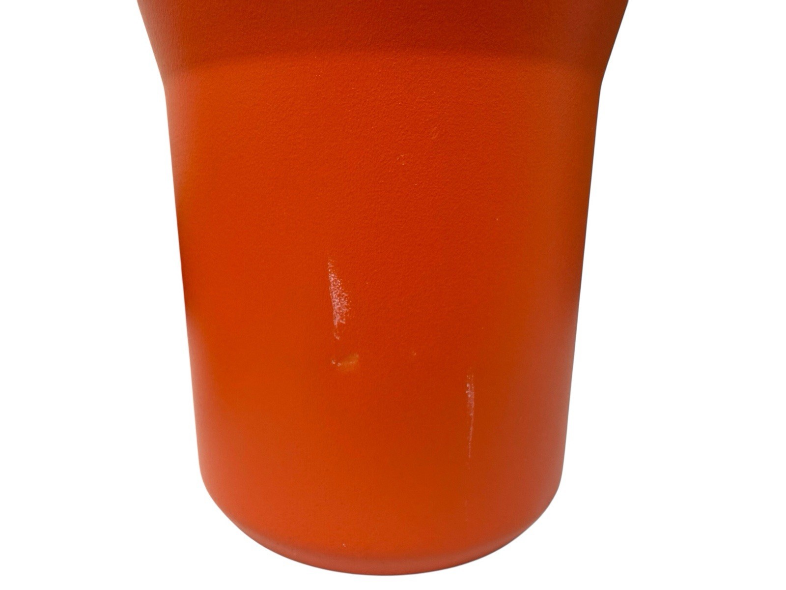 Stanley The Ice Flow Straw Tumbler 20 Oz Tiger Lily Plum & Orange Small Dent