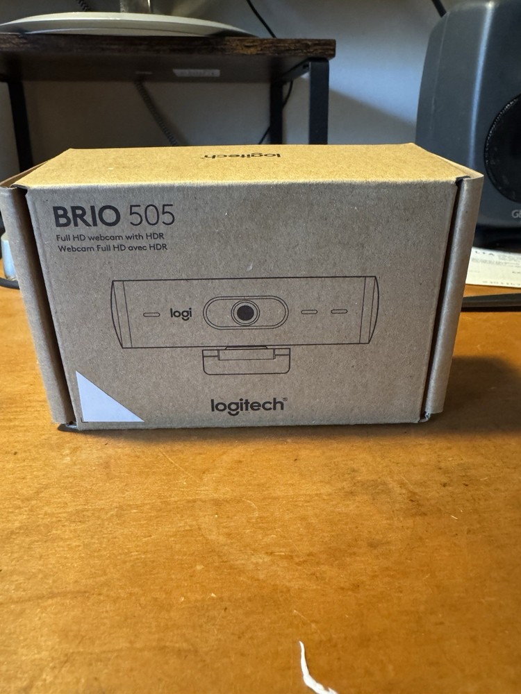NEW OPEN BOX Logitech Brio 505 Webcam Pink Full HD