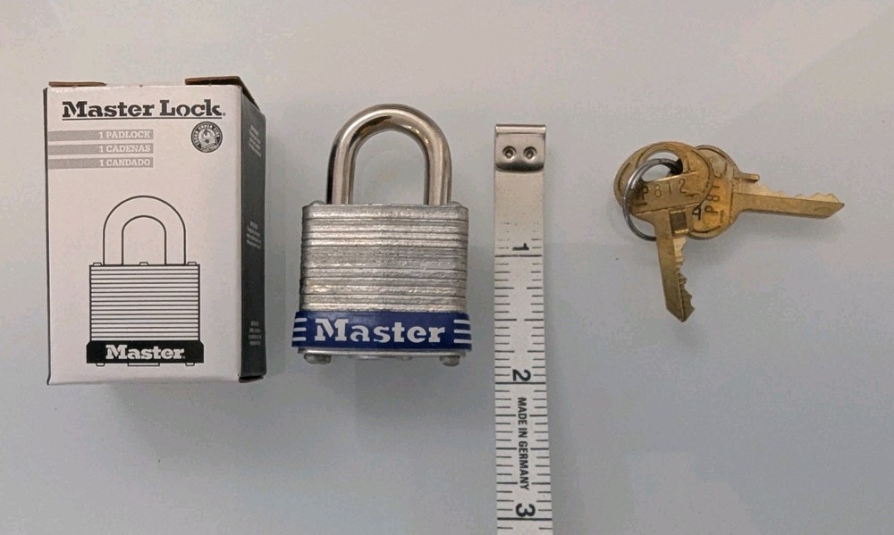 Master Lock 7KA Padlock Set (*6 Locks) NEW/OPEN BOX