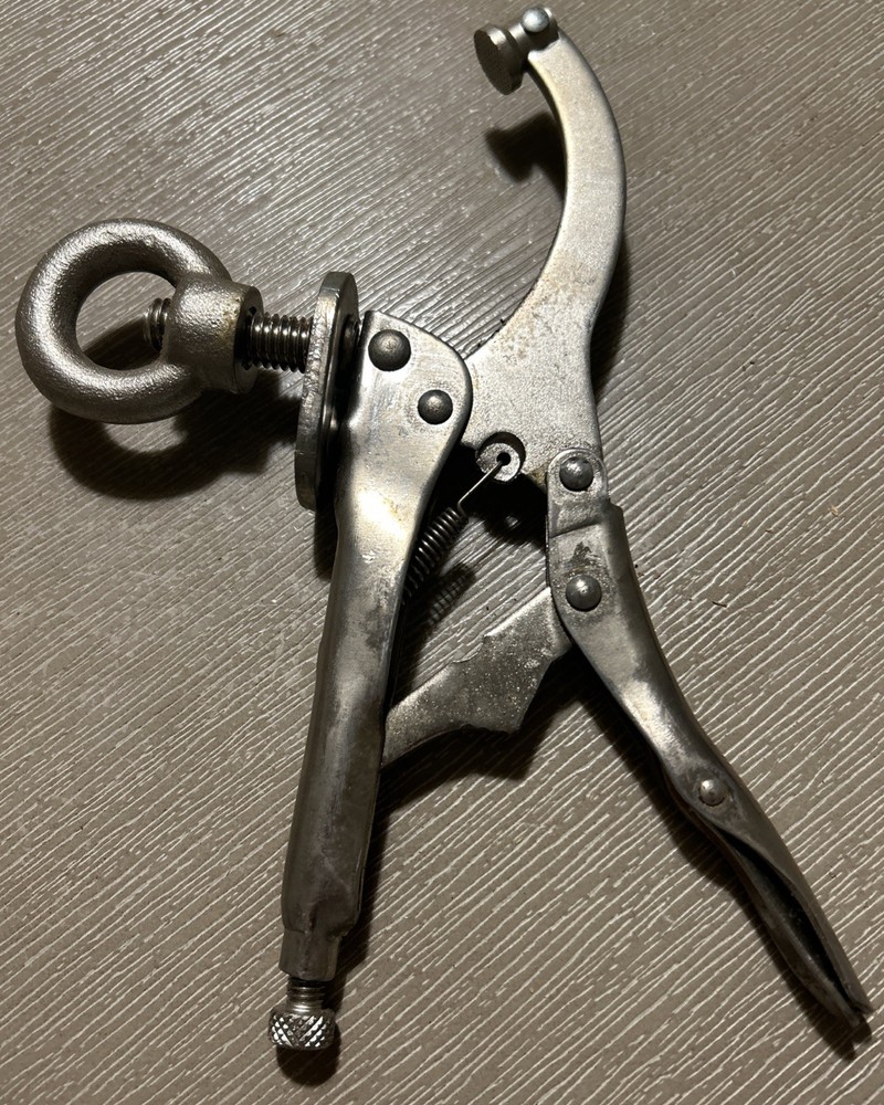 9 Inch Drill Press Locking Clamp, Welding Vice Grip