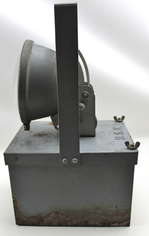Navy Lantern Vintage U.S.N. Marked Light