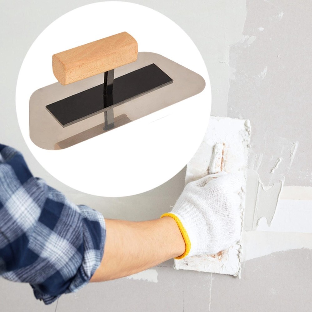 Plaster Trowel Concrete Tool Comfortable Grip Professional Portable Multipurpose