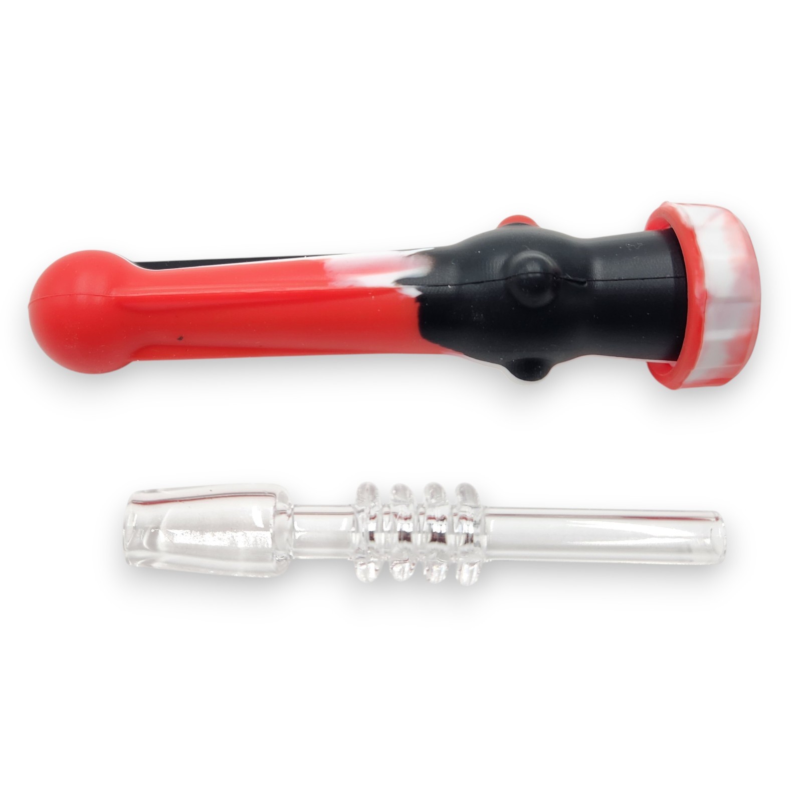 7" SeshGear Vapor Straw Concentrate Wax Quality QUARTZ GLASS TIP Tobacco Smoking