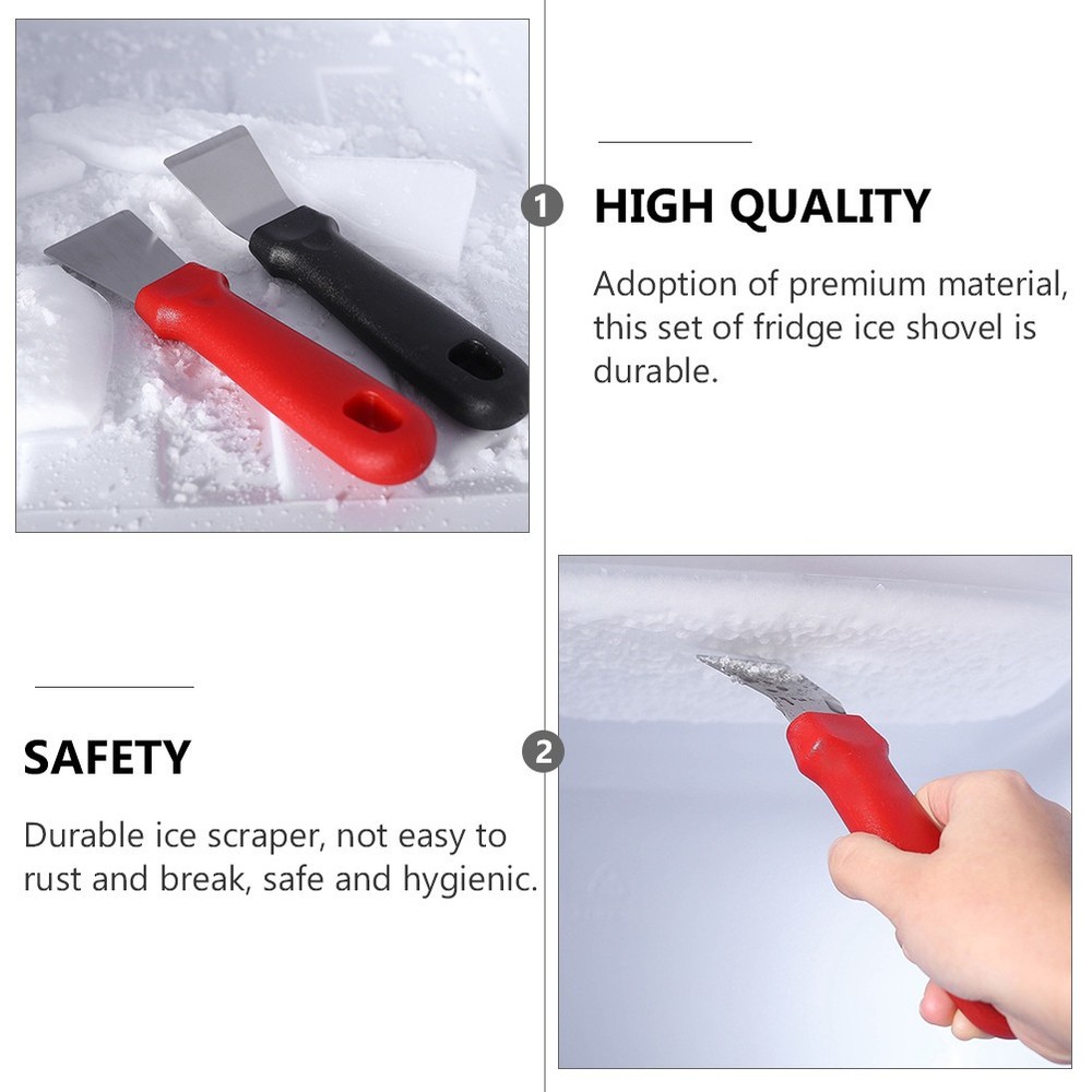 4 PCS Multifunctional Snow Removal Tool Ice Remove Scoop Icetops