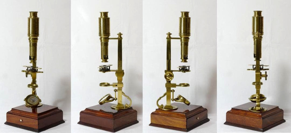 Antique Microscope No.32 John Richardson Cuff-Type Microscope c.1804–1809