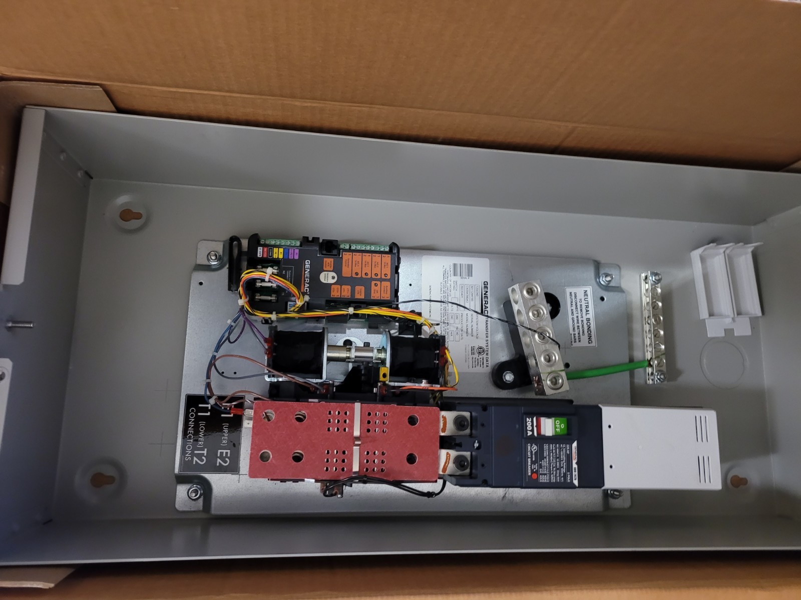 Generac PWRCell CXSW200A3 SE Rated Automatic Transfer Switch 200 Amp